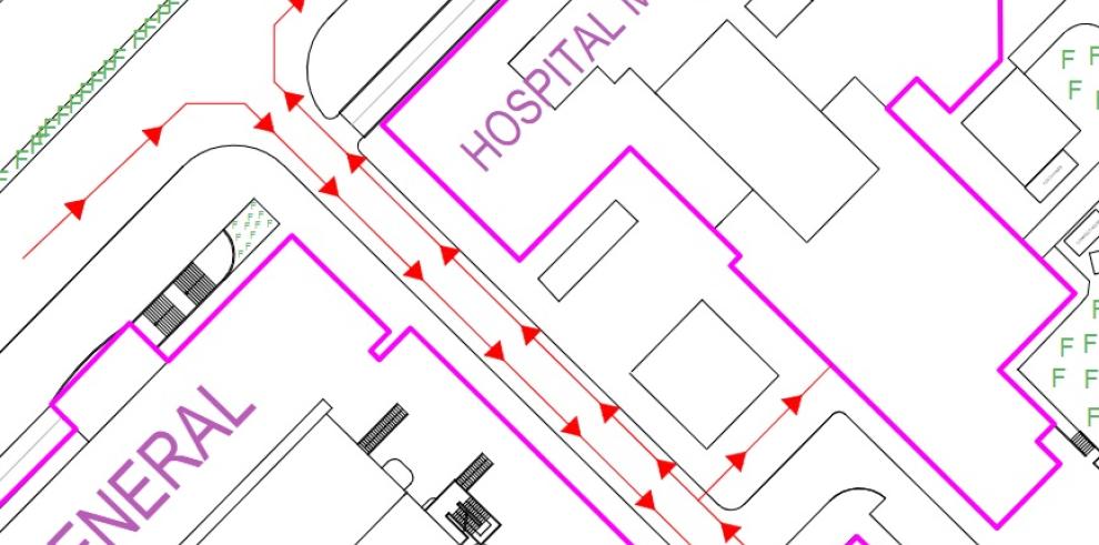 El Infantil inicia la reforma de la sala de espera y el vestíbulo de Urgencias