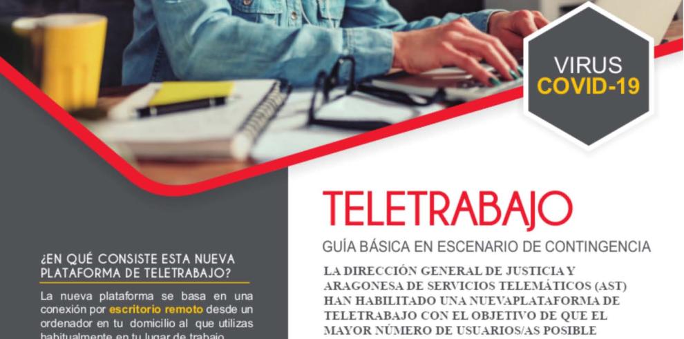 El teletrabajo, opción para 219 funcionarios de la Administración de Justicia en la Comunidad Autónoma