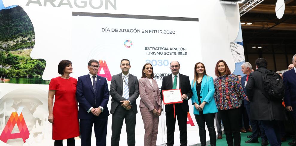 Aragón apuesta por el turismo sostenible en FITUR y trabaja para liderar el turismo de interior en España