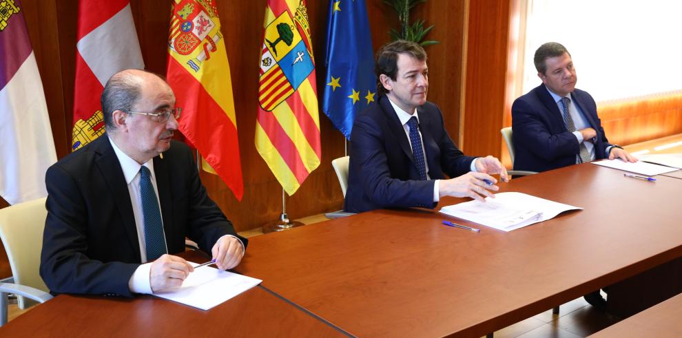 Aragón, Castilla-La Mancha y Castilla y León estrechan los contactos con la Comisión Europea