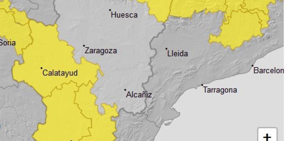 Ampliación : Aviso amarillo por tormentas