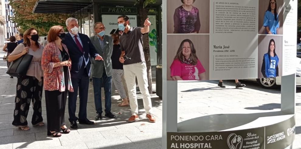 La muestra 'Poniendo cara al Hospital' sale a la calle