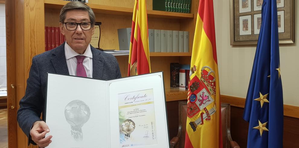 El proyecto ELY4OFF de la Fundación Hidrógeno Aragón gana el National Energy Globe Award Spain