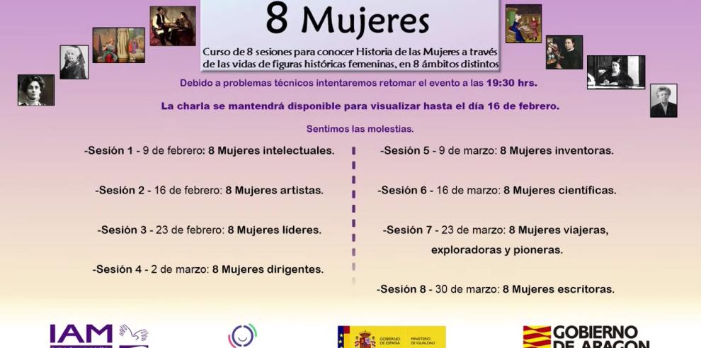 El IAM registra a casi 200 participantes para el ciclo sobre Historia de las Mujeres