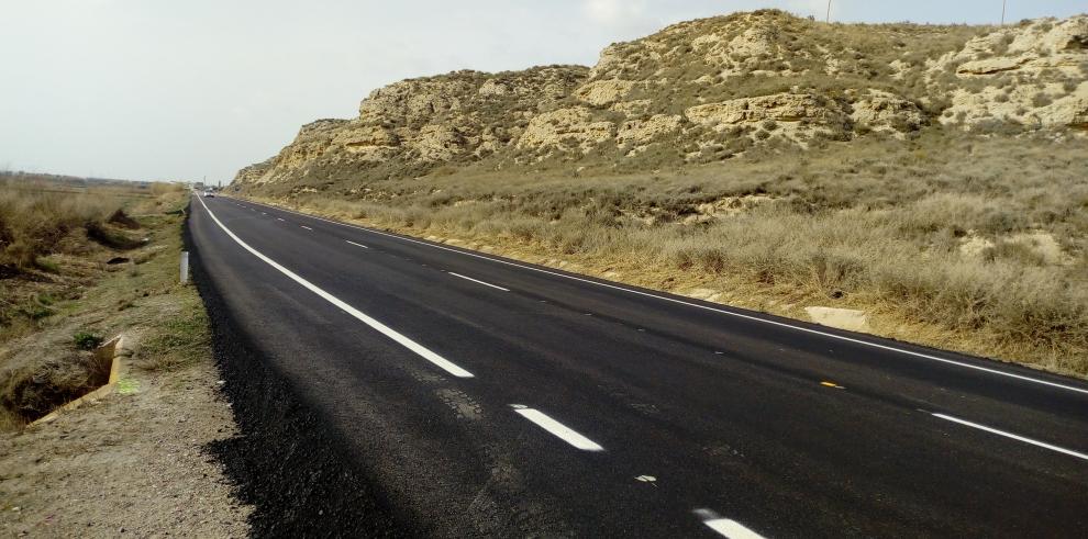 Mejora de la seguridad vial en la carretera A-127 en Sos del Rey Católico