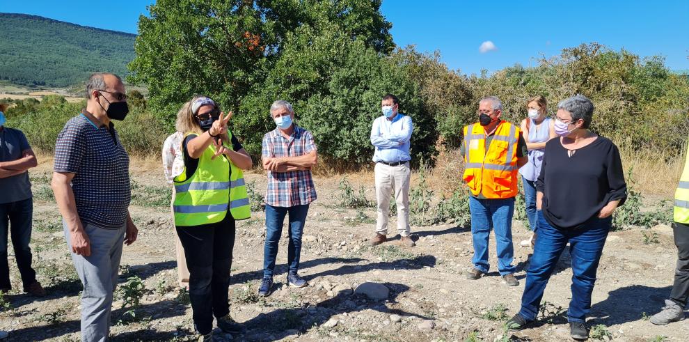 El Gobierno de Aragón impulsa las labores de protección, investigación y difusión del yacimiento romano del Forau de la Tuta, localizado en Artieda