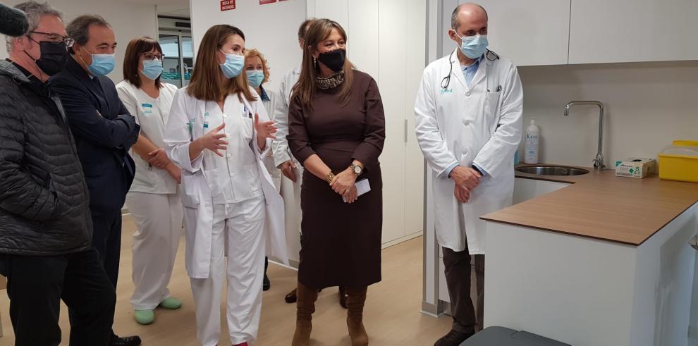 El Hospital Clínico Universitario inaugura un nuevo espacio asistencial para pacientes crónicos