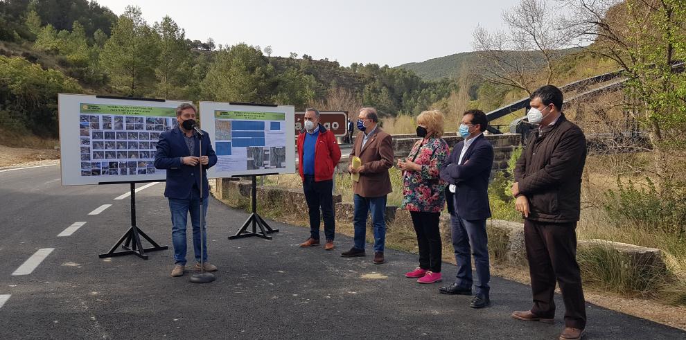 Finalizan las obras en el puente de Santa Eulalia de Gállego