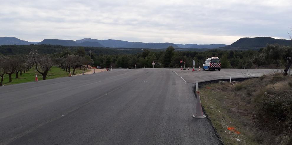 Mejorado el acceso sur de La Fresneda