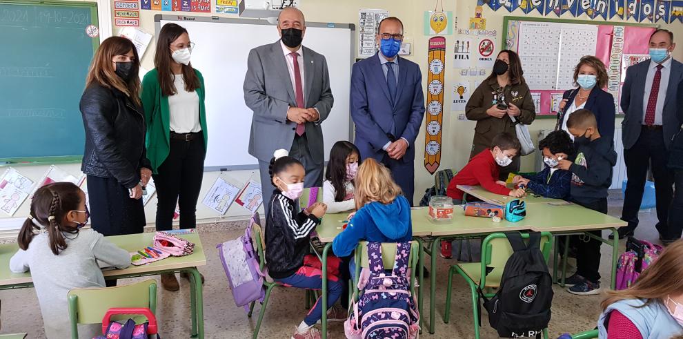 Educación estudiará una posible ampliación del colegio Ricardo Mallén ante la llegada de nuevos trabajadores a Calamocha