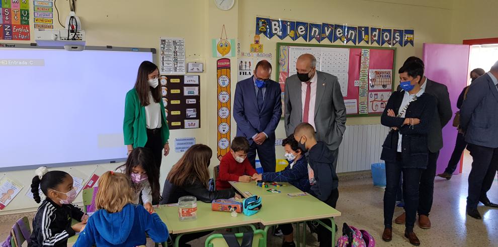 Educación estudiará una posible ampliación del colegio Ricardo Mallén ante la llegada de nuevos trabajadores a Calamocha