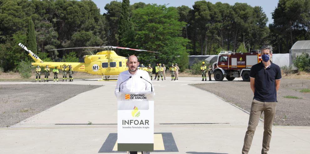 El Operativo de prevención y extinción de incendios forestales empieza su época de máxima activación con 3M€ más que en 2020, 1.200 profesionales repartidos por todo el territorio y una nueva logomarca 