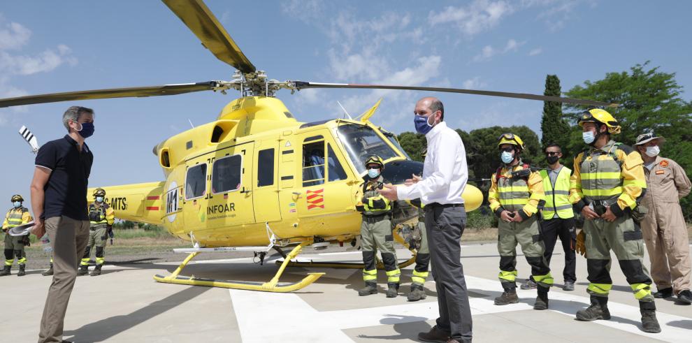 El Operativo de prevención y extinción de incendios forestales empieza su época de máxima activación con 3M€ más que en 2020, 1.200 profesionales repartidos por todo el territorio y una nueva logomarca 