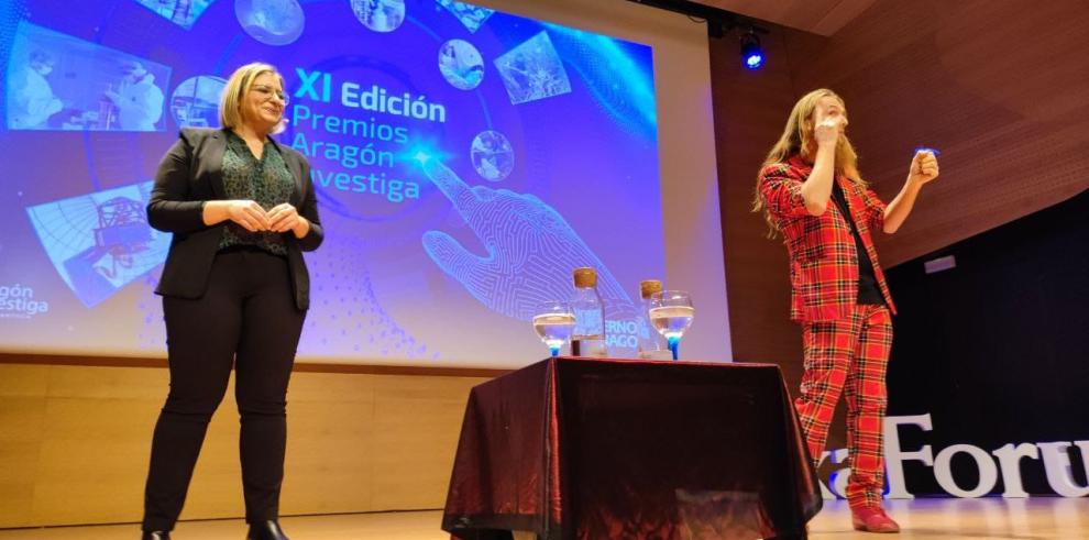 Los investigadores Susana Onega e Isidro Cortés y el INMA, premios Aragón Investiga a la Excelencia, Jóvenes y Entidades