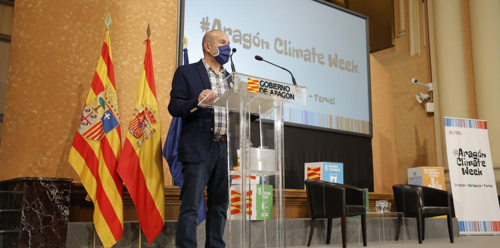 La I #AragónClimateWeek coloca a la Comunidad Autónoma en el epicentro de actuación frente a la emergencia climática 