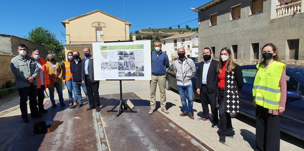 Anzanuy contará con una pasarela peatonal en la A-2215