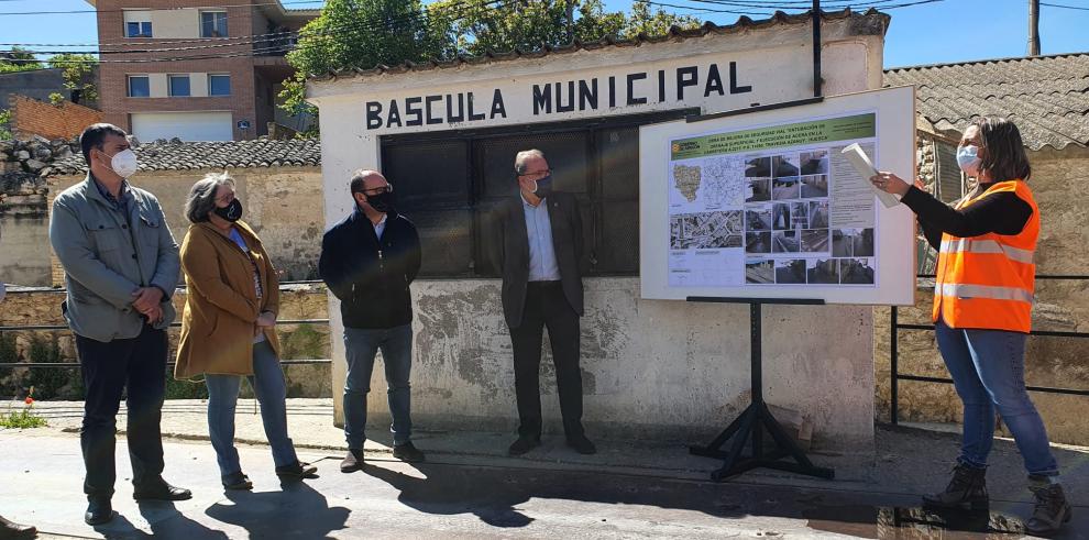 Anzanuy contará con una pasarela peatonal en la A-2215