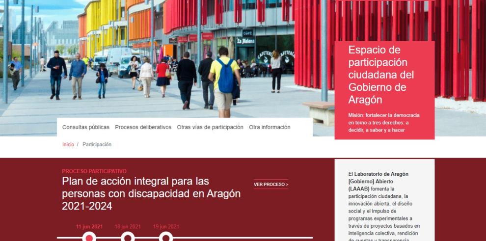 La participación digital eleva a 2.607 el número de ciudadanos registrados en la plataforma Aragón Gobierno Abierto