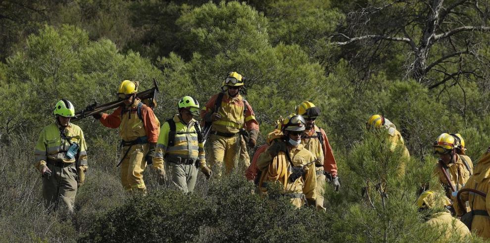 Aragón vuelve a mejorar la estabilidad laboral del Operativo de Incendios con contratos desde el 1 de febrero y hasta fin de año para la gran mayoría de la plantilla