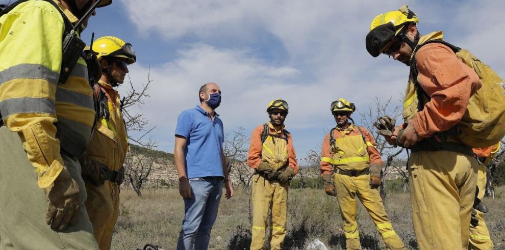 Aragón vuelve a mejorar la estabilidad laboral del Operativo de Incendios con contratos desde el 1 de febrero y hasta fin de año para la gran mayoría de la plantilla