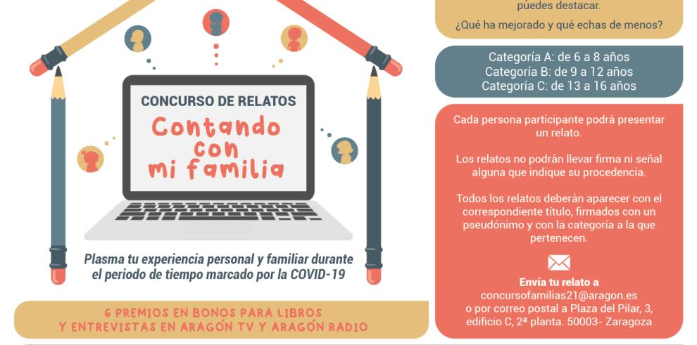 Ciudadanía convoca la segunda edición de concurso de relatos de cortos como motivo de la conmemoración del Día de la Familia