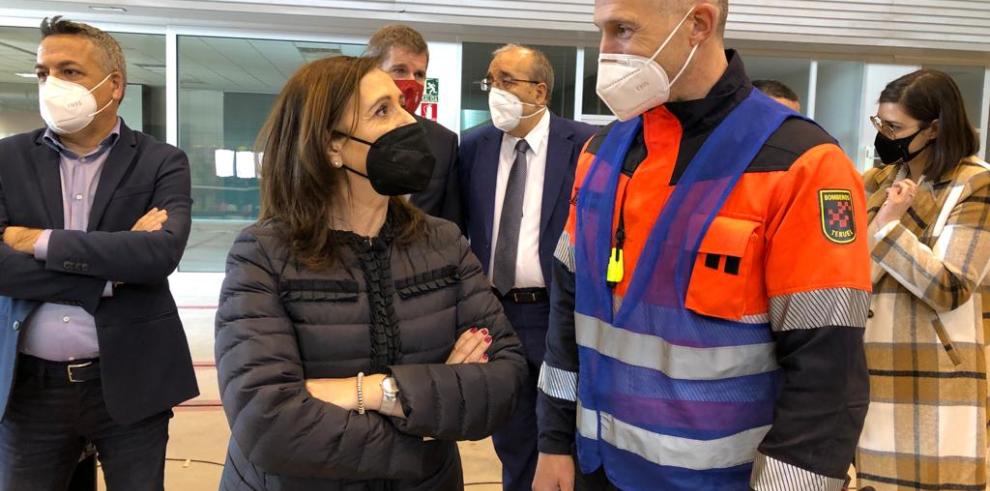 La Academia Aragonesa de Bomberos imparte este año más de 700 de formación para el curso de nuevo ingreso