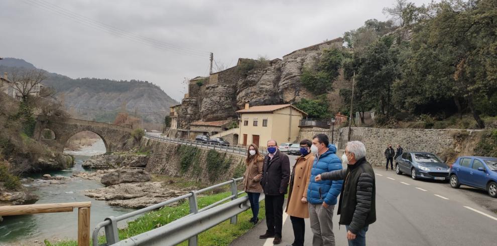 Refuerzo de la seguridad vial en el eje del Isábena