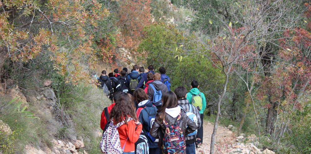 El Gobierno de Aragón abre la convocatoria para participar en el programa ‘Aragón, Aula Natural’