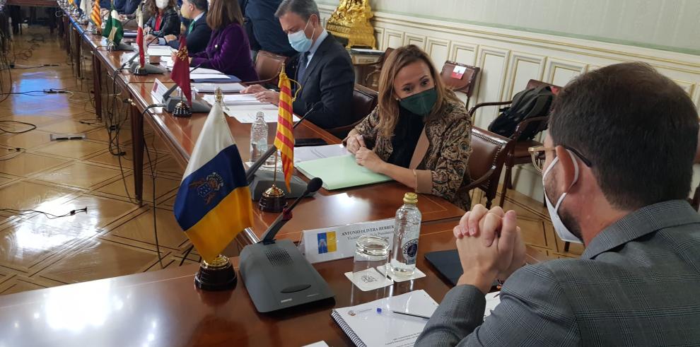 Mayte Pérez pide “flexibilidad” en el reparto de los fondos europeos para “adaptarlo a la realidad de cada comunidad autónoma”