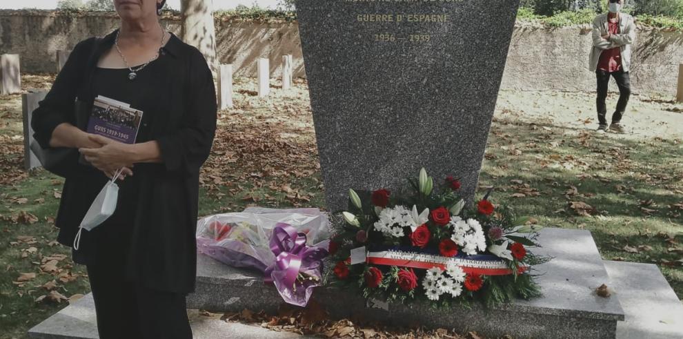 El Gobierno de Aragón y autoridades internacionales rinden homenaje a los republicanos internados en el campo de Gurs