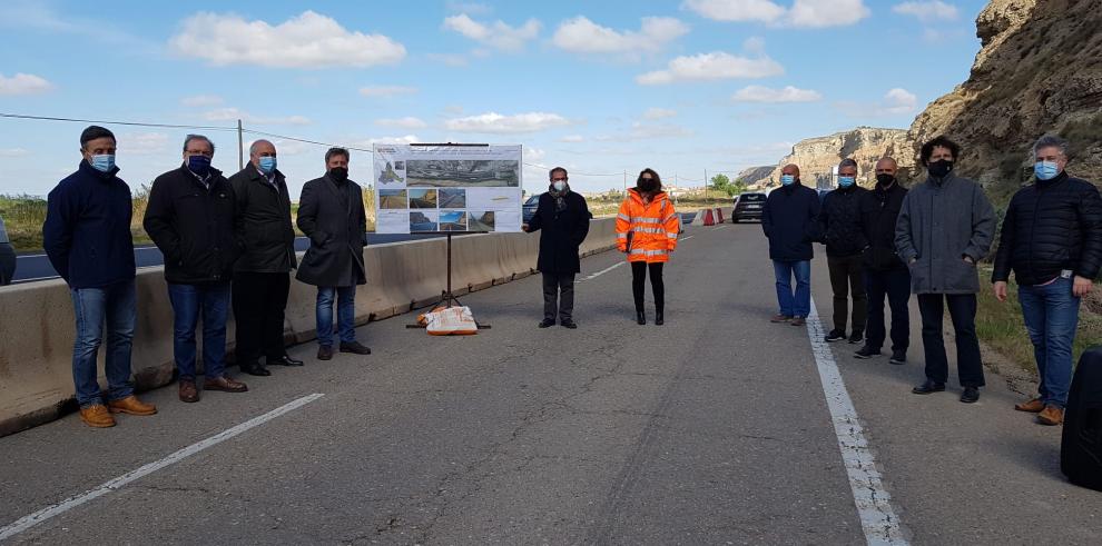 Refuerzo de las medidas de seguridad en la carretera de Remolinos