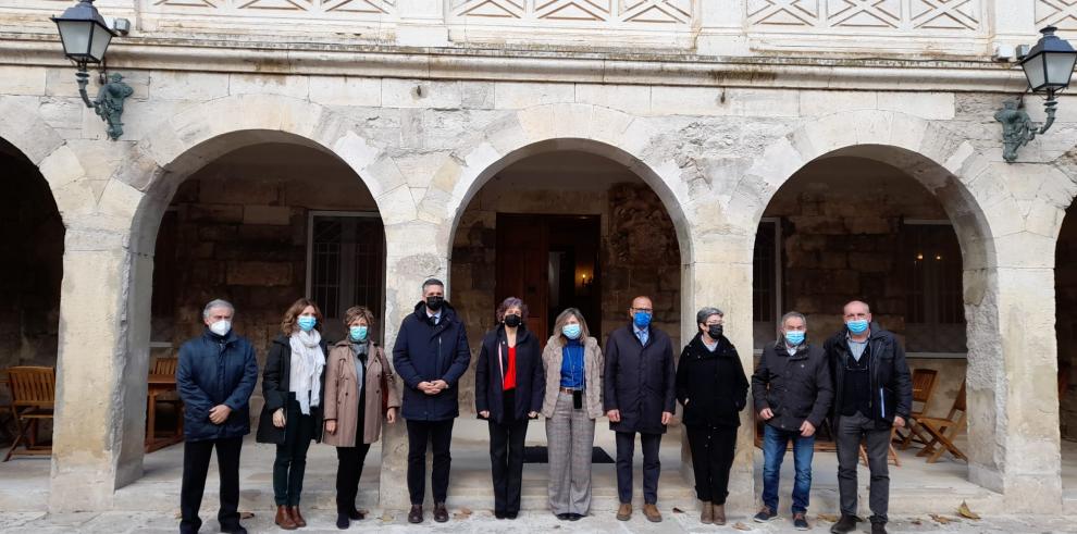 Gobierno de Aragón, Gobierno de Navarra y Confederación Hidrográfica del Ebro ponen en común propuestas para la divulgación conjunta del patrimonio cultural ligado al agua  