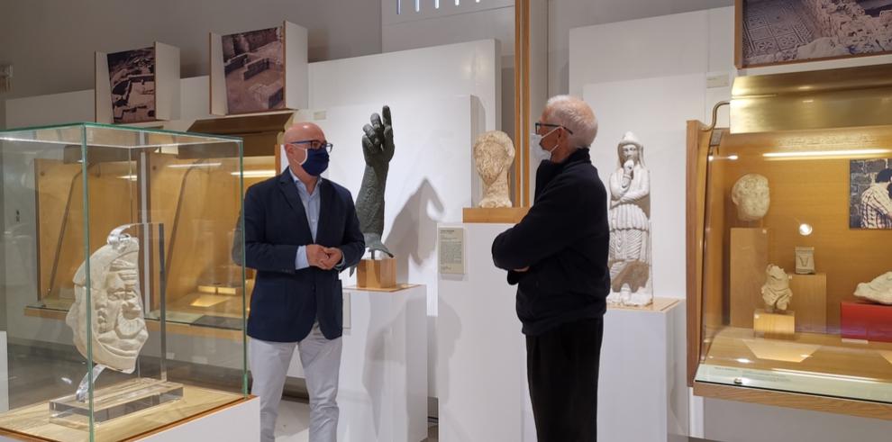 El Museo de Huesca incorpora una nueva escultura de época romana