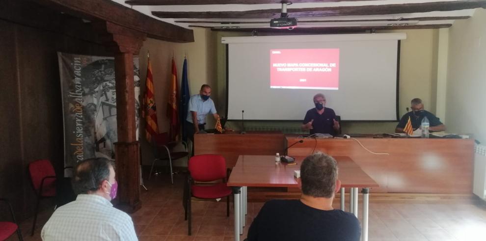 16 núcleos de población se conectarán con los Centro de Salud en Sierra de Albarracín y Comunidad de Teruel gracias al nuevo Mapa Concesional de Transporte