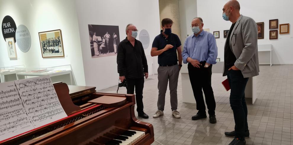 La vida y obra de Pilar Bayona llenan de música el IAACC Pablo Serrano