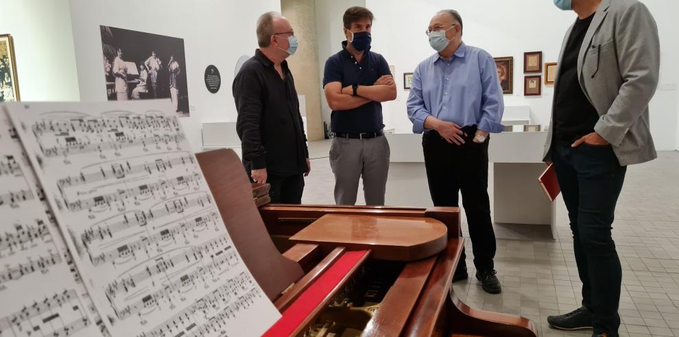 La vida y obra de Pilar Bayona llenan de música el IAACC Pablo Serrano