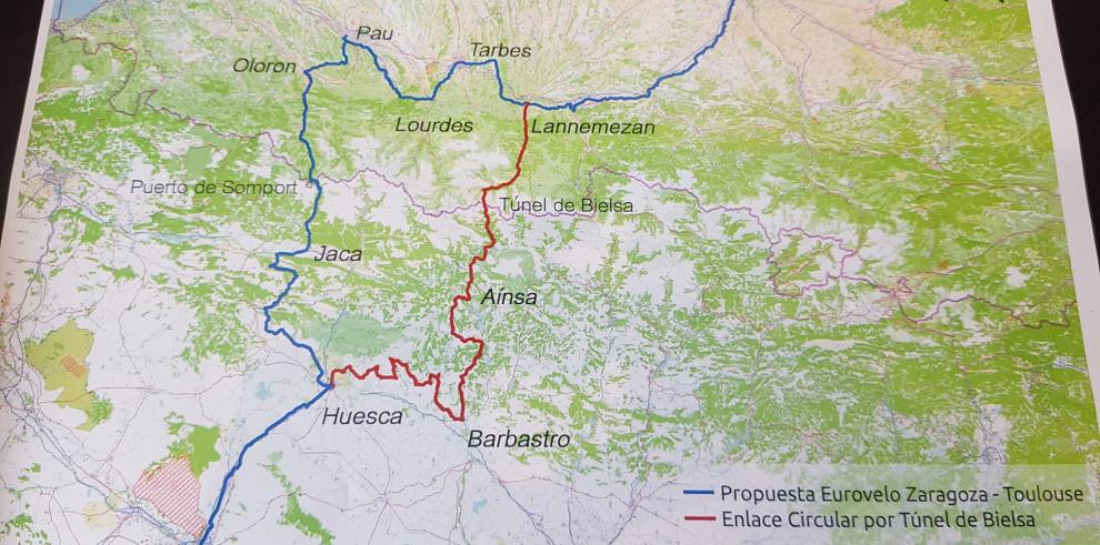 Soro apuesta por una ruta circular ciclable en los Pirineos que genere desarrollo turístico y social