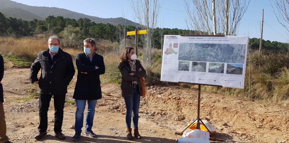 Soro destaca la mejora de la seguridad vial en la carretera A-1503 tras la inversión de 1,6 millones