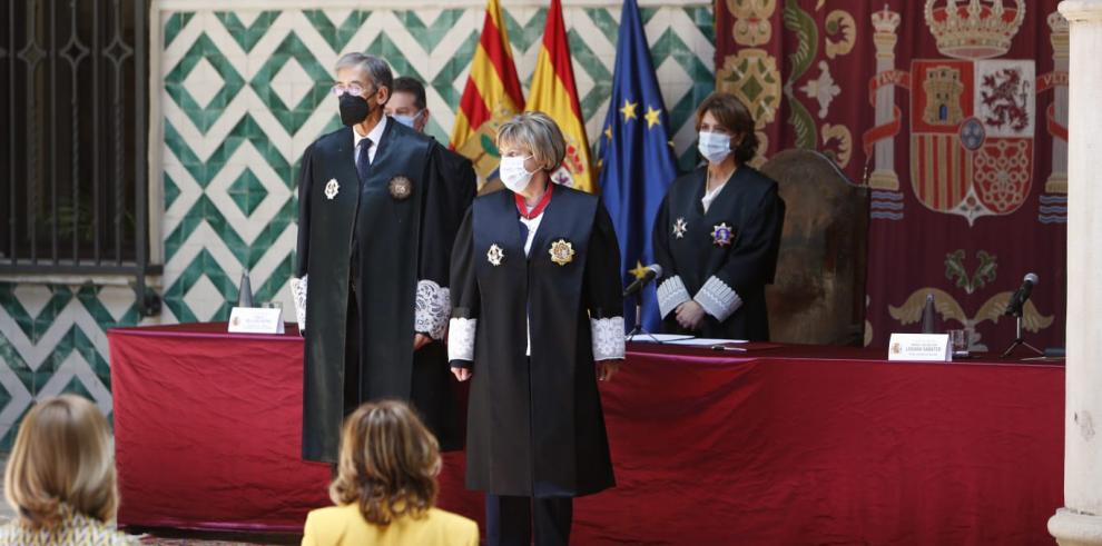 La consejera de Presidencia participa en la toma de posesión de la nueva Fiscal Superior de Aragón