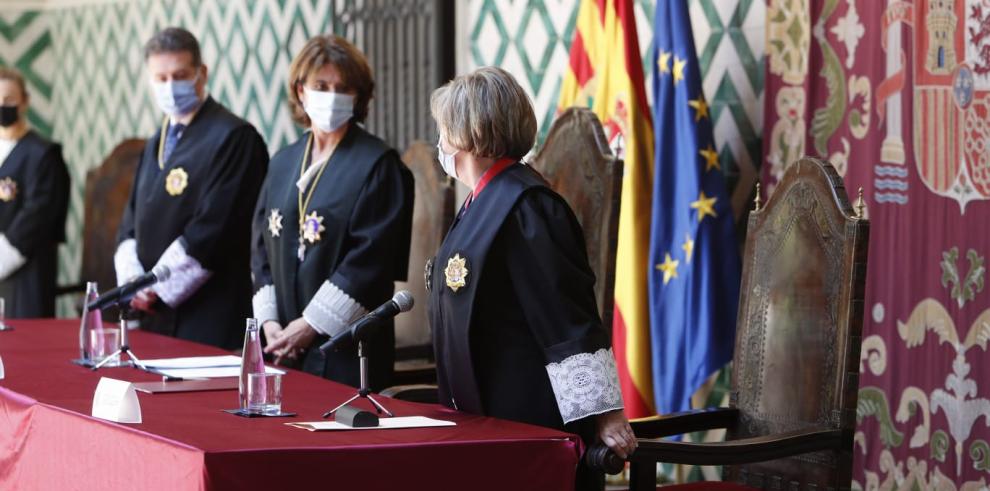 La consejera de Presidencia participa en la toma de posesión de la nueva Fiscal Superior de Aragón