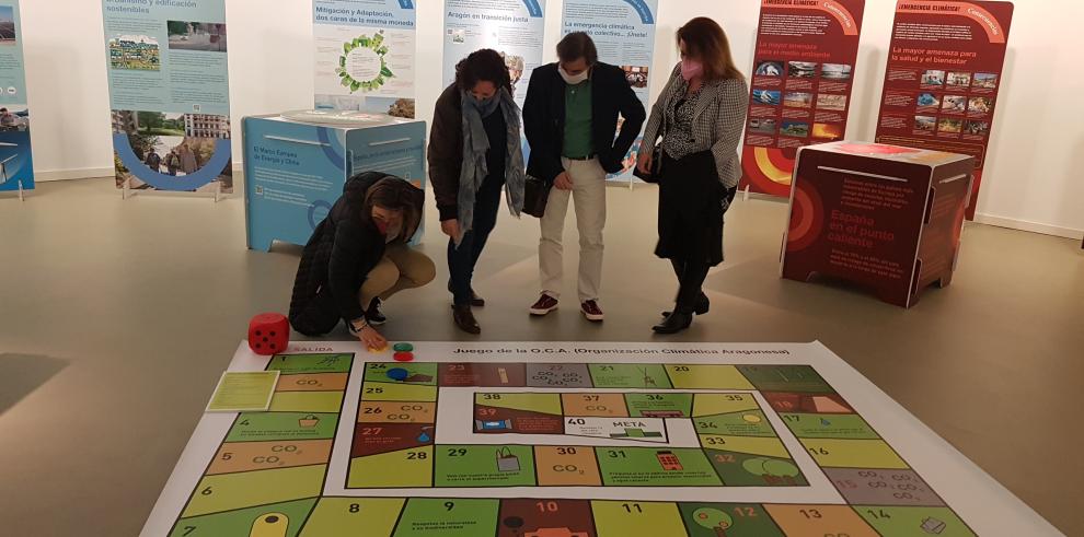 Una exposición sobre cambio climático persigue la implicación efectiva de la ciudadanía