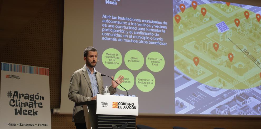 El mercado eléctrico, el autoconsumo o la transición energética, temas centrales de la tercera jornada de la #AragónClimateWeek