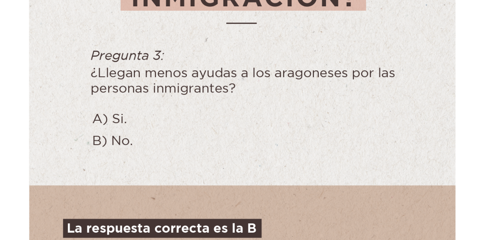 “Aragón sin bulos” continúa desmontando con datos e información veraz las falsas creencias sobre la población inmigrante