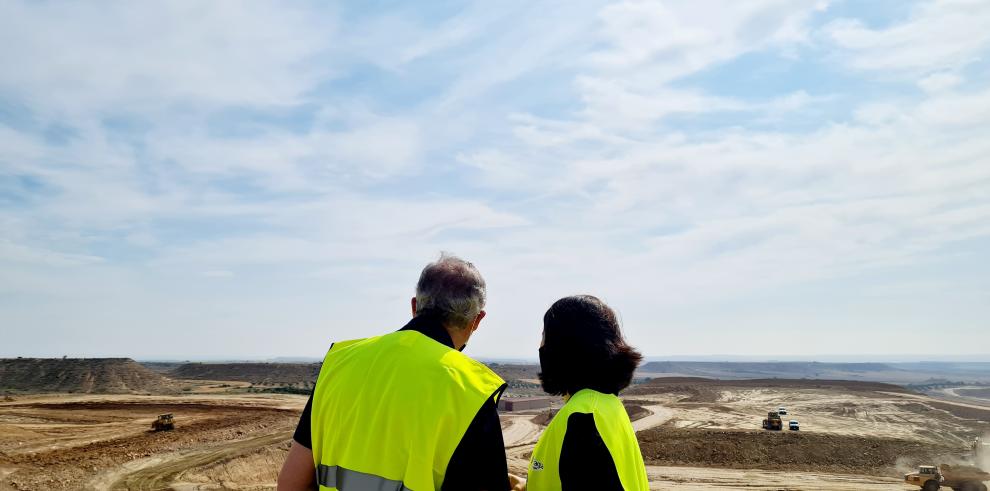 Las obras de la Balsa de La Portellada y San Gregorio II, desatascadas tras ocho años de bloqueo por el Departamento de Agricultura en 2018, avanzan a buen ritmo