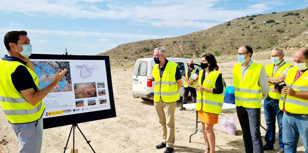 Las obras de la Balsa de La Portellada y San Gregorio II, desatascadas tras ocho años de bloqueo por el Departamento de Agricultura en 2018, avanzan a buen ritmo