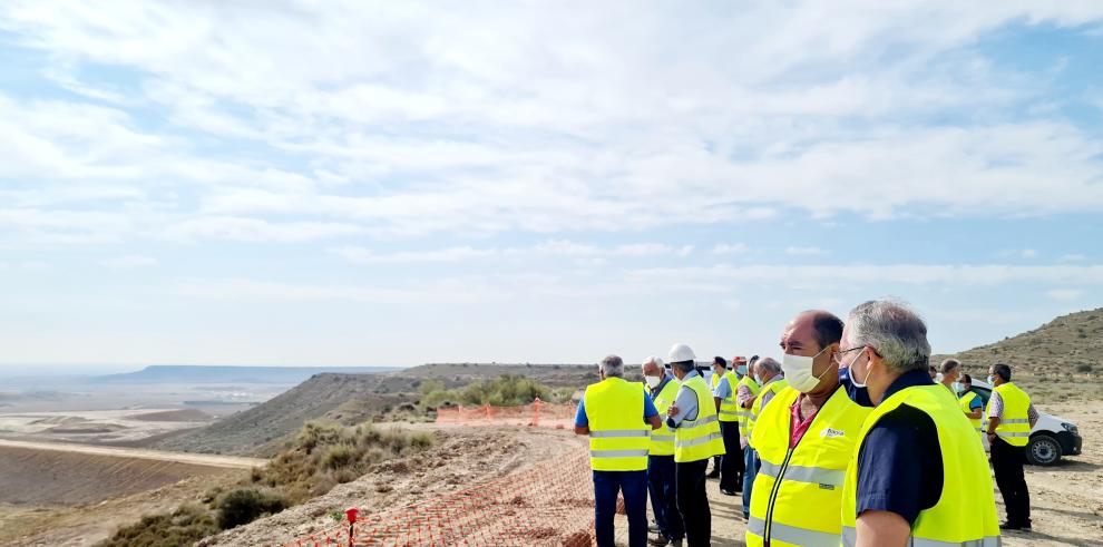 Las obras de la Balsa de La Portellada y San Gregorio II, desatascadas tras ocho años de bloqueo por el Departamento de Agricultura en 2018, avanzan a buen ritmo