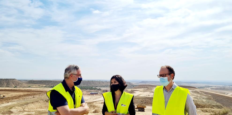 Las obras de la Balsa de La Portellada y San Gregorio II, desatascadas tras ocho años de bloqueo por el Departamento de Agricultura en 2018, avanzan a buen ritmo