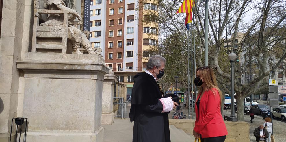 Díaz compromete una senda expansiva para la financiación de la Universidad de Zaragoza que cubra a medio plazo el gasto ordinario del campus 