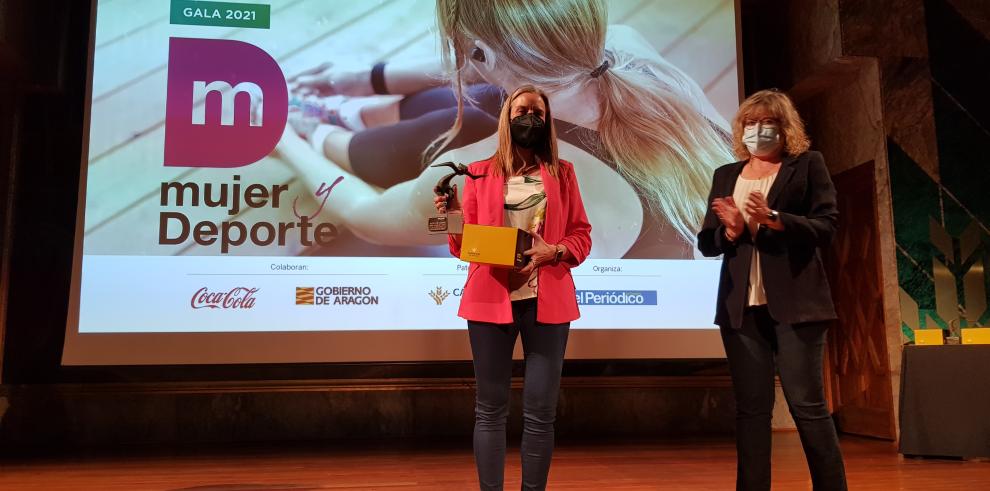 Lorena García, primera árbitra de la liga Asobal, galardonada como mejor deportista individual