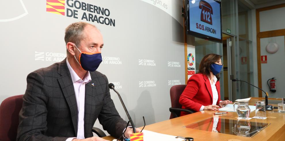 El 112 Aragón registró en 2020 su valor máximo histórico de llamadas en un único día: 2.242